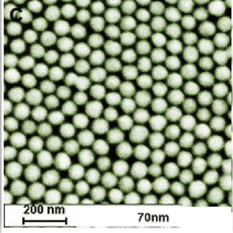 高单分散银纳米颗粒（5-200nm）可选